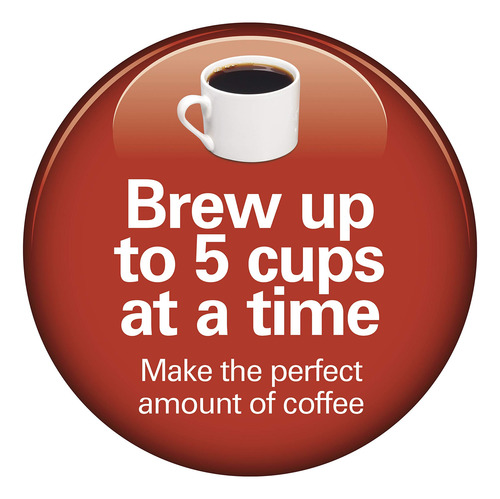 Hamilton Beach 5 Cup Compact Drip Coffee Maker With Programm