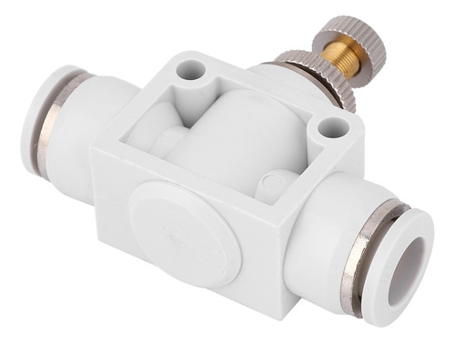 Válvula De Control De Velocidad De Aire Blanca De 2 Piezas,