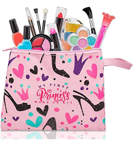 Mi Primer Kit De Maquillaje De Princesa - Juego De Maquillaj