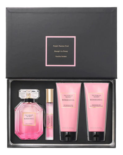 Set X4 Victoria's Secret Bombshell Edp Para Mujer