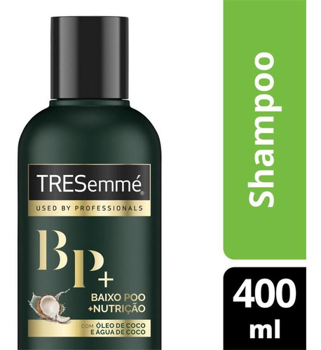 Shampoo Tresemmé Baixo Poo + Nutrição 400ml