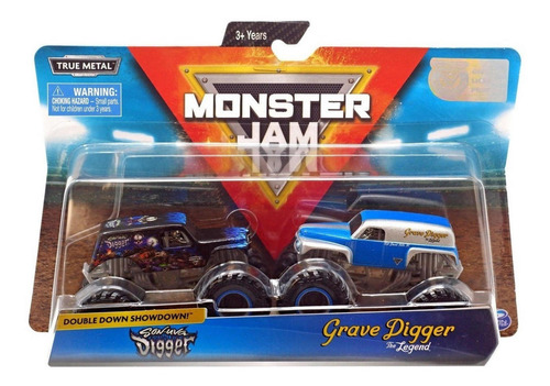 Monster Jam -  Son Uva Digger Vs Grave Digger (legend) - Esc