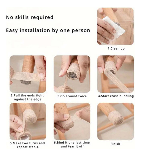6 Piezas Fundas For Patas De Mesa Y Silla Pegatinas