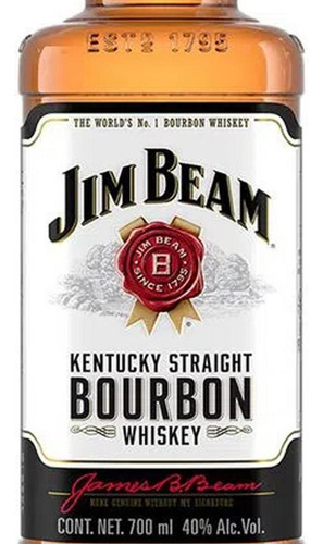 Paquete De 3 Whisky Jim Beam White 700 Ml