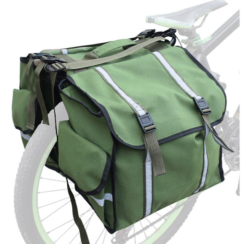 Alforja De Lona Para Bicicleta, Impermeable, Bolsas De Trans