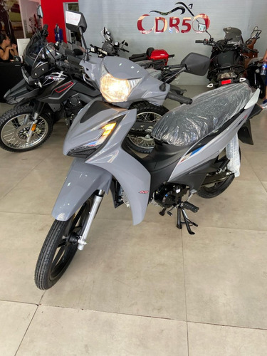 Moto Rio 125 Cc Cinza Com Efi 2024