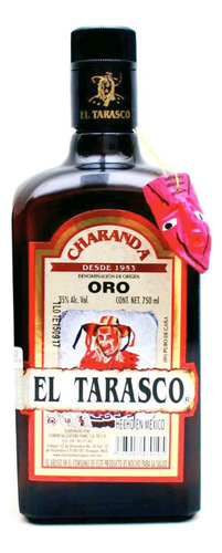 Charanda Tarasco Oro (pack.12pzas 1 Caja)