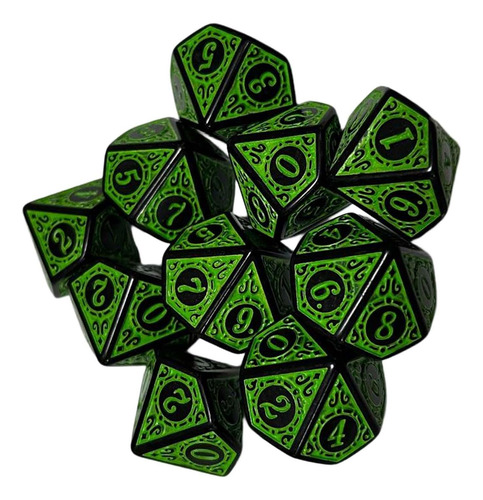 5 X 10 Dados De Varios Lados, Dados