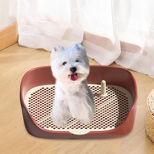 Inodoro Para Perros Y Mascotas, Orinal Para Rojo L