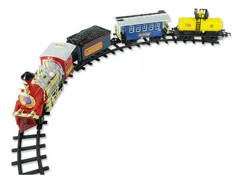 Tren Express Grande Con Luces, Sonido, Humo