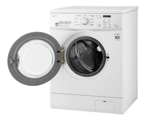 Imagen 4 de 5 de Lavarropas Automático LG Wm85we6 Bluewhite 8.5kg Inverter Ct