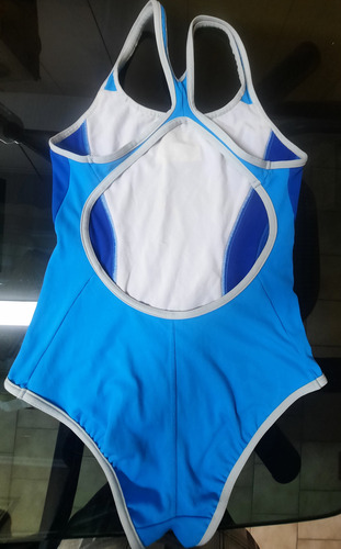 Malla, Antiparras Y Gorro Para Natación (adulto). Usado Celeste (Usado)