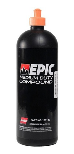Malco Epic Medium Duty Compound Pulimento De Corte Medio