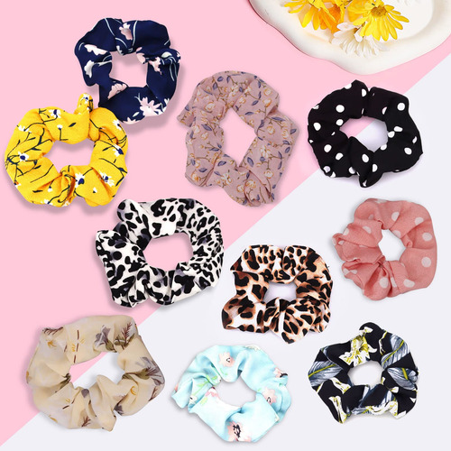 45pcs Ligas Para Cabello, Scrunchies Para Cabello Y Cabello