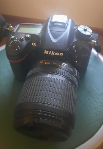 Camara Nikon D7100 Con Lente Y Cargador 9000 Disparos