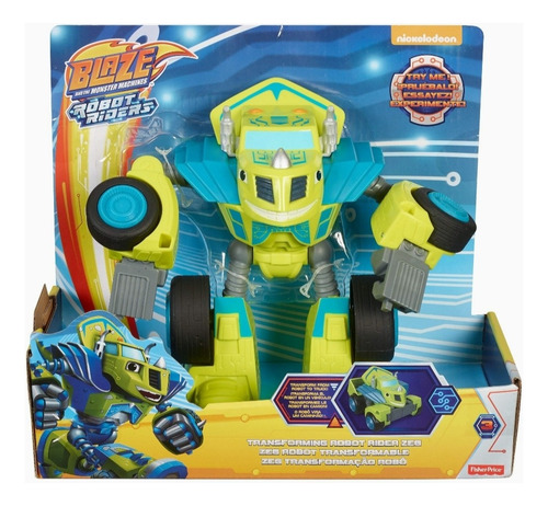 Fisher-price Blaze & The Monster Machines, Robot Rider Zeg