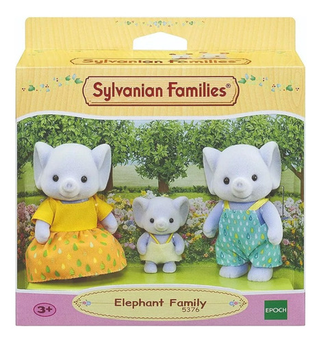 Sylvanian Families Familia Elefante Ternurines