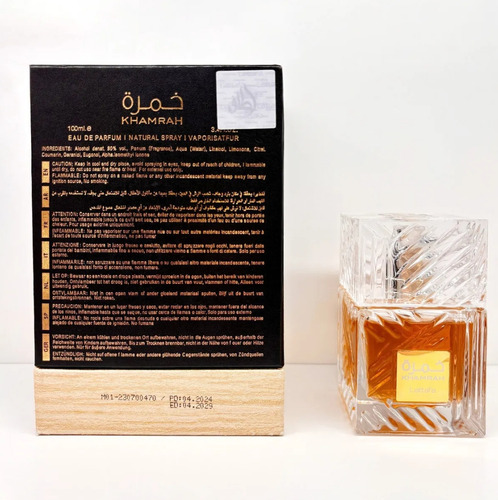 Perfume Lattafa Khamrah Edp 100 Ml