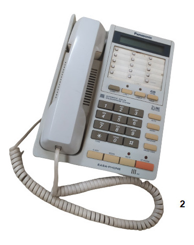 Teléfonos Fijos Panasonic Kx-t3250, Kx-t3120, Kx-t3155 (Usado)