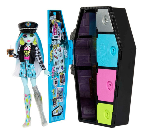 Muñeca Monster High Skulltimate Secrets Frankie Stein Hky62