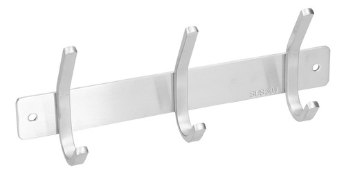 Gancho De Baño, Colgador De Pared Para Cocina, 3 Ganchos 304