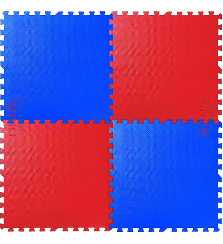 Imagen 1 de 8 de Kit 15 Pisos Goma Encastrable 1x1m 30 Mm Judo Jiu Jitsu Tkd