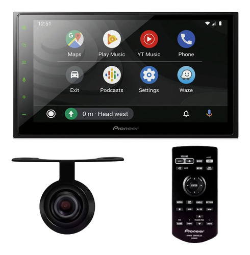 Dvd Pioneer Avh-z5280tv 7 Polegadas 2din Bluetooth Touch Weblink Espelhamento Android iPhone Tv Digital Com Câmera De Ré