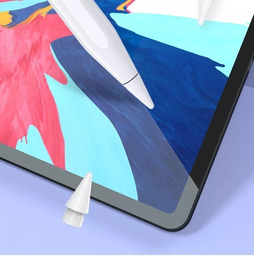 Imagen 3 de 7 de Punta Reemplazo Compatible Con Apple Pencil 1era Y 2da Gen