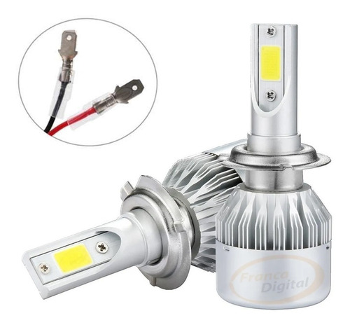 Lámparas Luces Cree Led Auto H1 H3 H4  H7 H8 H9 H11  8000l