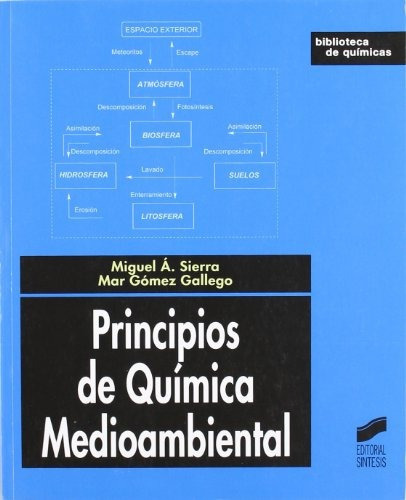 Principios De Química Medioambiental Sintesis, De Sierra Miguel Á Gómez Gallego Mar. Editorial Sintesis, Tapa Blanda En Español, 2007