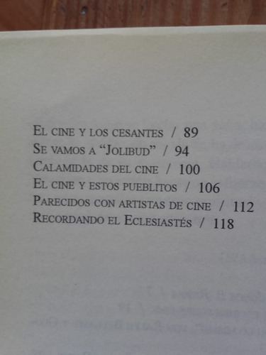 Arlt Roberto / Notas Sobre El Cinematógrafo / Simurg 1997