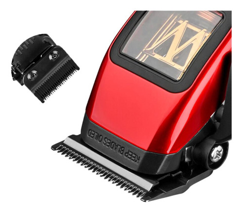 Máquina De Corte Clipper Profesional Wmark Ng-x1 10000 Rpm Roja ,negra Y Dorada