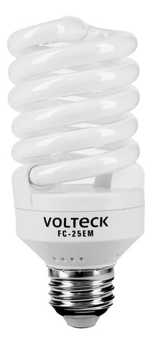 Lámpara 25 W Espiral Mini Luz Cálida T2 B. 48507 4 Pzs