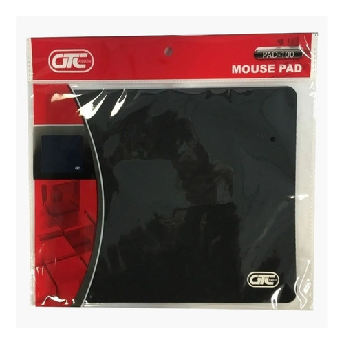 Mouse Pad GTC PAD-100 de neoprene negro