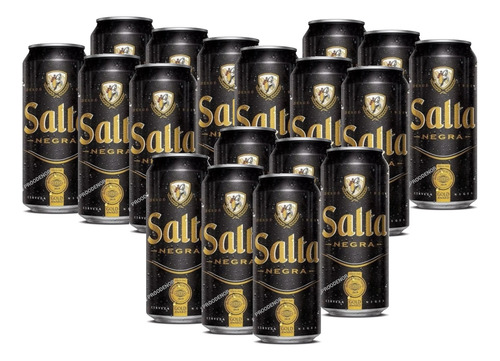 Cerveza Negra Salta 3 Pack X 6 Latas 473cc