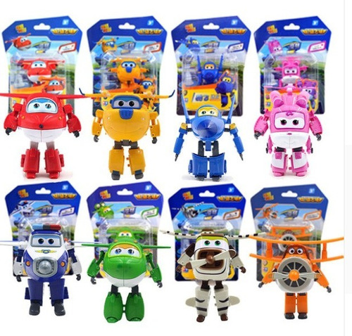 2  Super Wings Mini Aviones A Eleccion Oferta