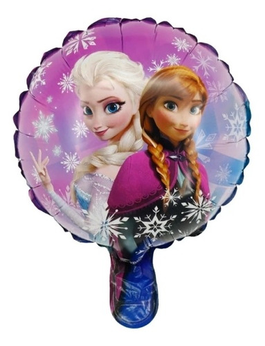 Pack Globos Frozen 25 Cm X 15 Unidades 