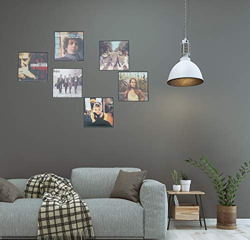 Estante Pared Vinilos Acrílico Transparente Para Exhibir Esc