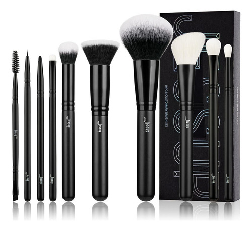 Jessup Kit 10pcs De Brochas De Maquillaje Profesional, T323