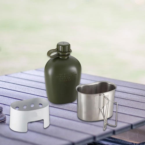 Juego De Botellas De Agua, Kit Esencial Para Acampar