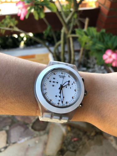 Relógio Swatch Feminino Branco