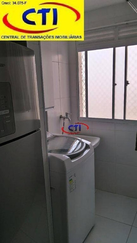 Apartamento Com 2 Dormitórios À Venda, 58 M² Por R$ 320.000,00 - Assunção - São Bernardo Do Campo/sp - Ap2451