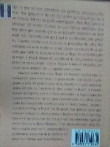 Entorno A Hegel. José Manuel Orozco Garibay. Libro Itam (Usado)