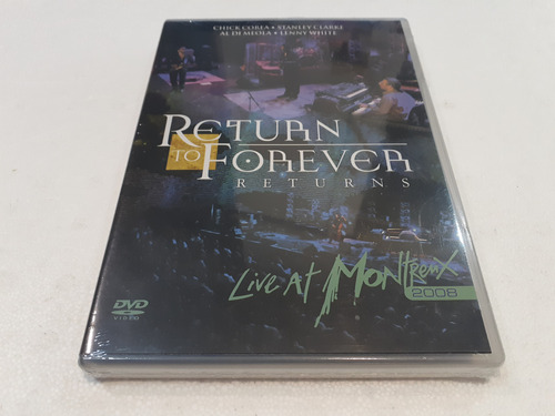 Live At Montreux 2008, Return To Forever Dvd Nuevo Nacional