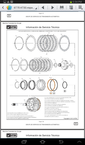 Manual Transmisión Automática De Captiva 08-12 (6t70)español (Usado)