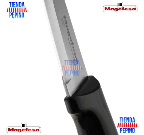 Set X3 Cuchillos Magefesa Acero Inox Mestre Tienda Pepino