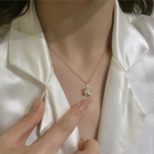 Collar En Forma De C Con Colgante De Molino De Viento Girato
