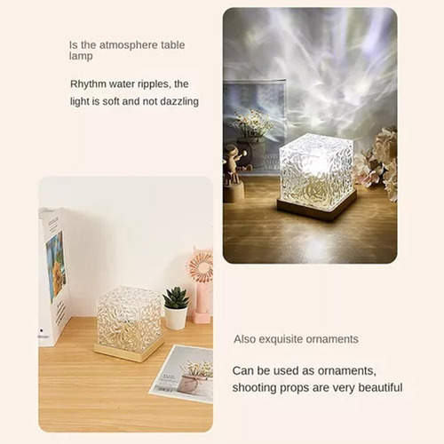 Abajur Luminaria De Mesa Led Lâmpada De Água Celestial
