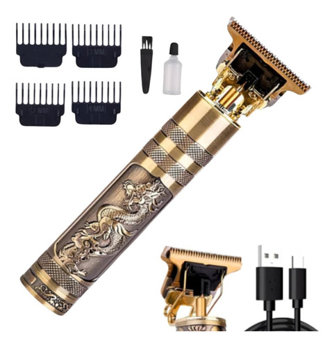 Máquina De Barbear E Cortar Cabelo Sem Fio, Recarregável,