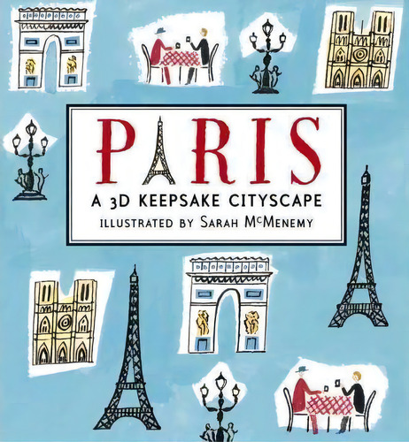 Paris: Panorama Pops, De Sarah Mcmenemy. Editorial Candlewick Press (ma), Tapa Blanda En Inglés